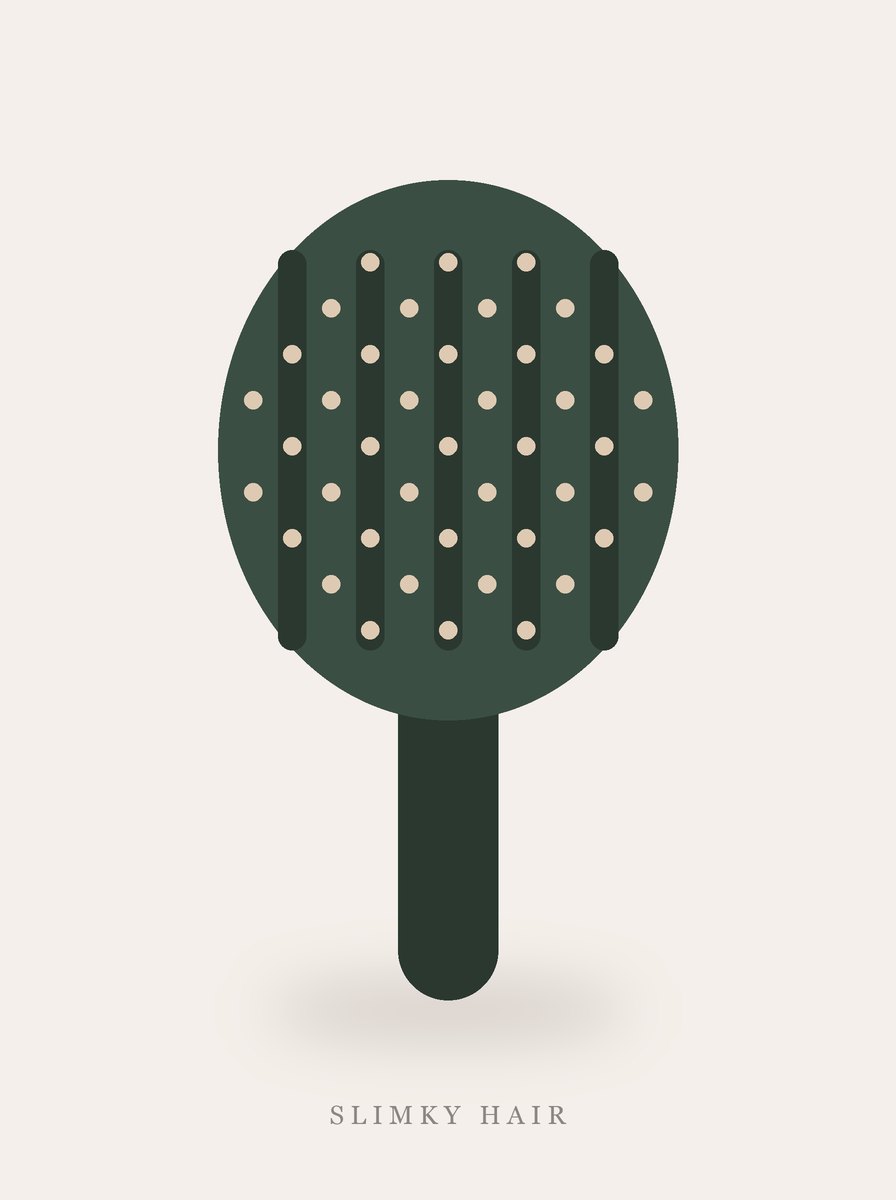Flexible Detangling Brush front packaging